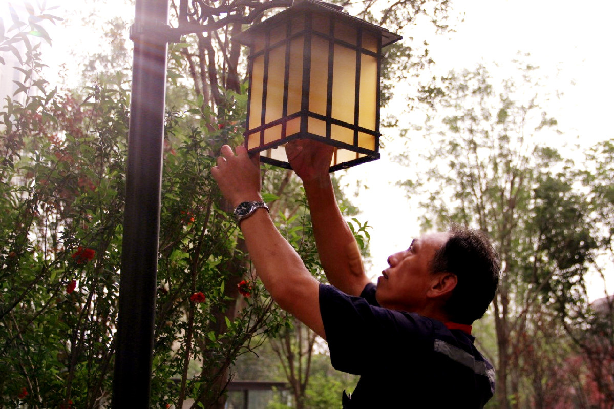 公共设施保养风采